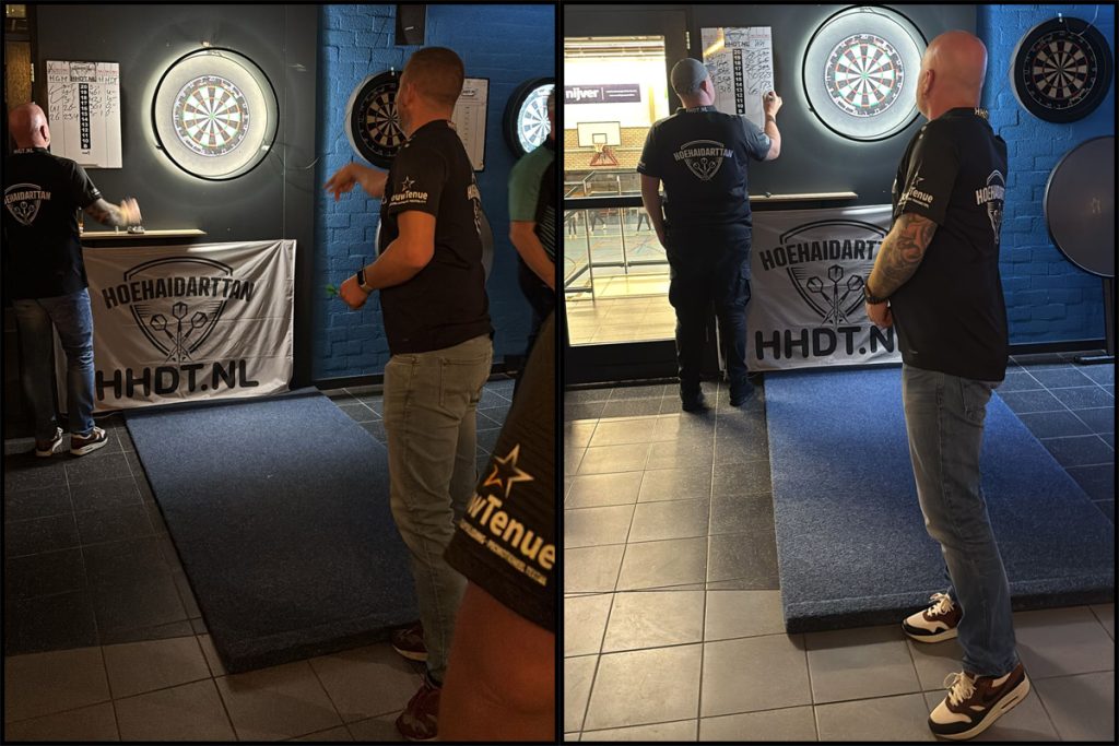 Driepunter door slotstuk