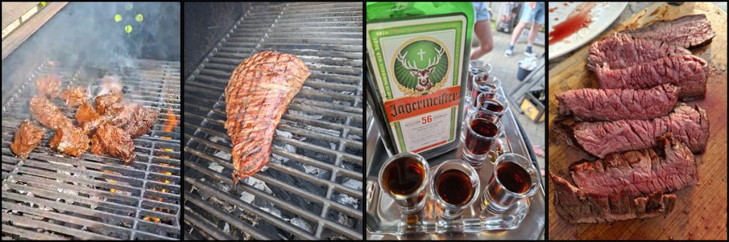 Afsluiting met barbecue